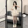 New pure desire Mori first love dress sweet girl dress small summer waist princess tutu dress
