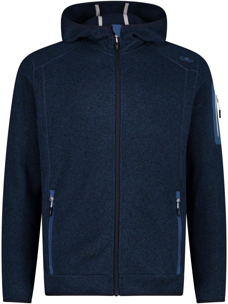 Куртка CMP Man Jacket Knitted Fix Hood (3H60847N) Knitted Fix Hood Jacket (3H60847N) inchiostro-stone