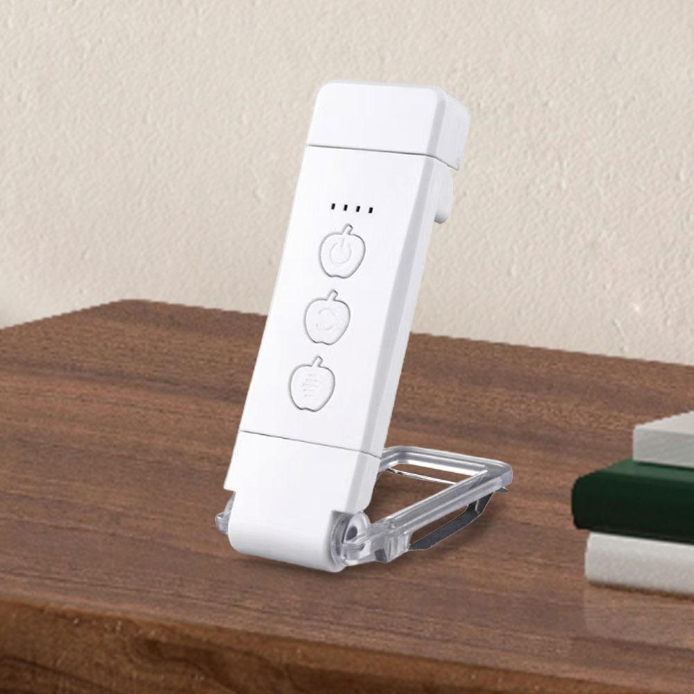 USB Rechargeable Portable Clip-on LED Reading Light Reading Lamp Eye Care Book Lamp for Book Lovers Kids