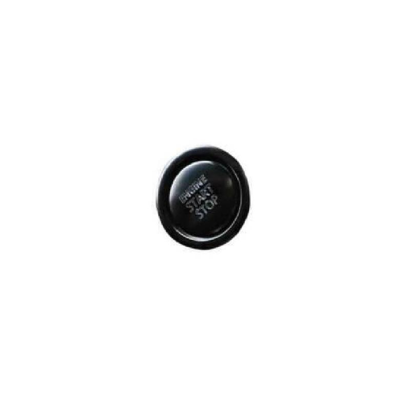 Aluminum One-Click Startup Frame Cover Black For Toyota Corolla Cross -
