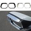 Stick Rear Rearview Side Glass Mirror Trim Frame Rain Shield Sun Visor Shade Eyebrow For Honda CRV CR-V 2017 2018