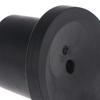 1/2/3 Stück ID 25/28mm Schwarz Fußmatte Duschhocker Bequeme Schräge Füße Pads Stuhlbeinkappen Möbelzubehör