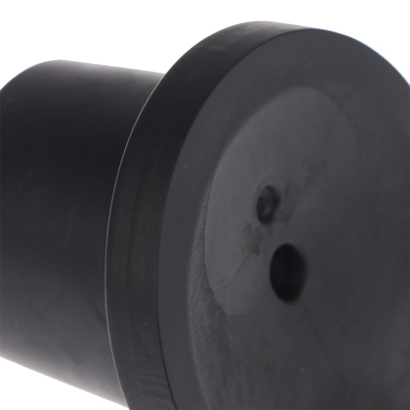 1/2/3 Stück ID 25/28mm Schwarz Fußmatte Duschhocker Bequeme Schräge Füße Pads Stuhlbeinkappen Möbelzubehör