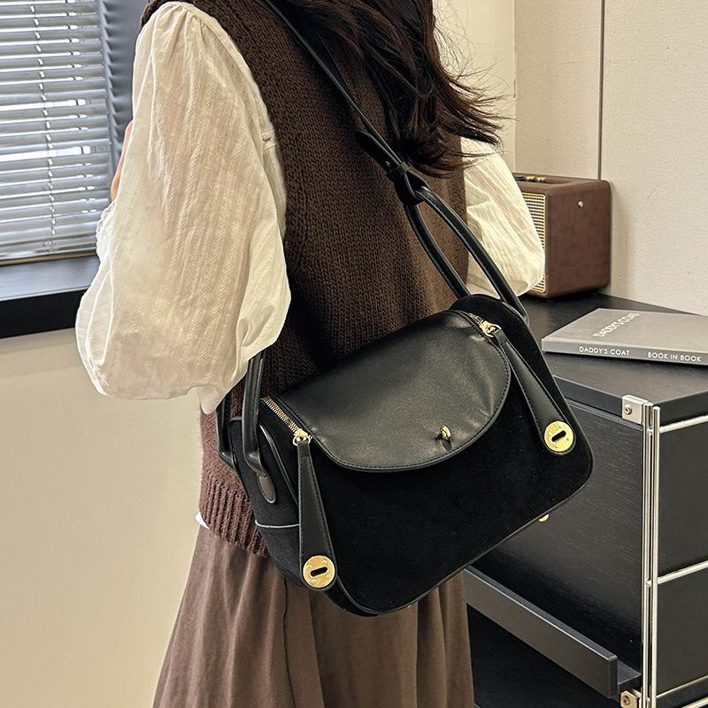 Women's 2025 Retro High-End Versatile Crossbody Handbag