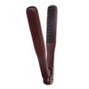 V-Shape Straightening Comb Paddle Brush Anti-Static Boar Bristle Hair Straightener Styling Tool For Smoothing Detangling