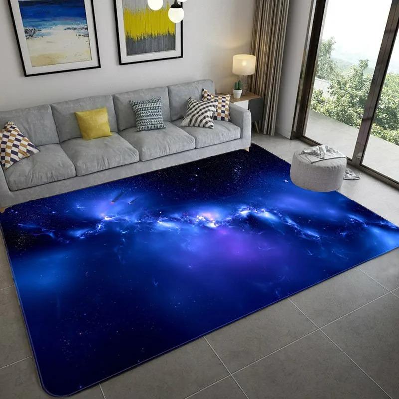 Blue Sky Living Room Carpet Non Slip Children Play Mat Washable Large Rugs for Bedroom Decor Home Balcony Corridor Hallway Rug