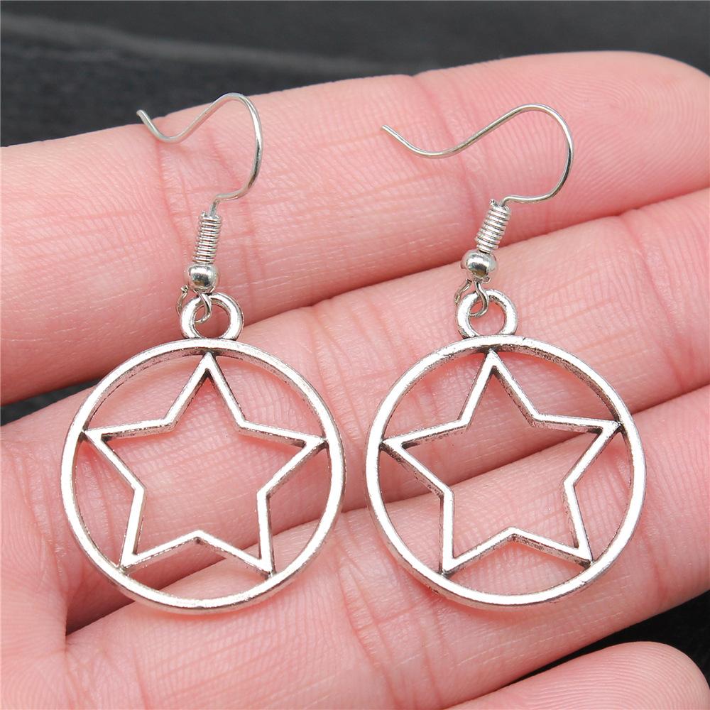 53 styles Inspired Jewellery Fashion Women Gifts Vintage Moon Sun Star Dangle Drop Earrings For Women Statement Wiccan Jewelry