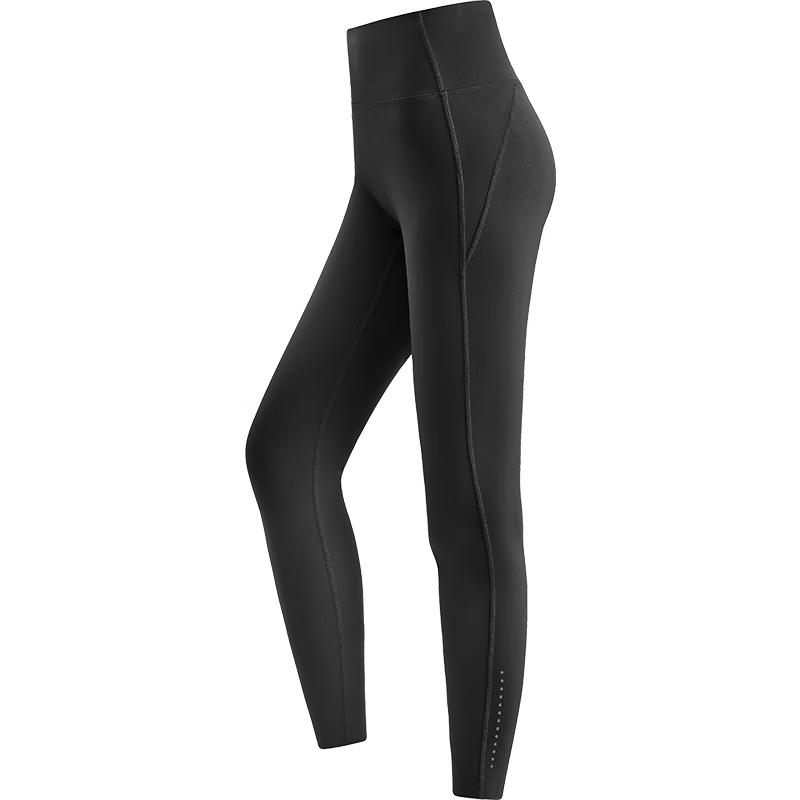 CAMEL Women's High-Waisted Seamless Yoga Leggings