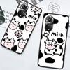 New Cute cow print Phone Case For Huawei P Smart 2021 Y5 Y6 Y7 Y9 Honor 50 20 Pro 10 10I 9 9X Y9S 8 8A 8X 8S 7S Cover