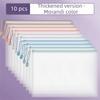 Clear Mesh Zipper Bags Waterproof File Pouch Essential Document Storage Bag  Homework