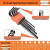 S2 Alloy Hex Wrench Set - Six-Point Torx Star Screwdrivers