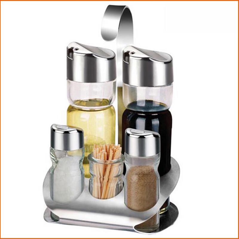OG+ Nerezová ocel Skleněná Sada na koření