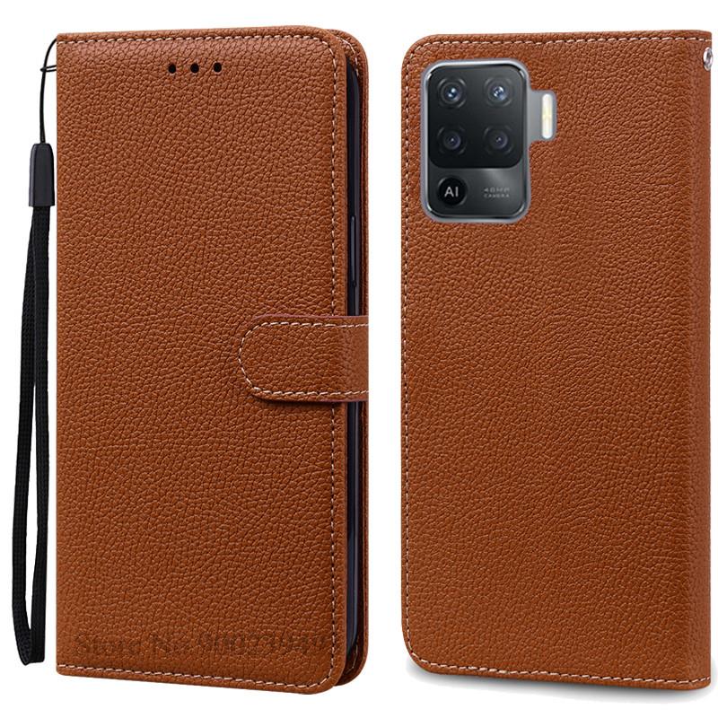 Pouzdro Reno5 Lite Pro OPPO Reno 5 Lite Pouzdro Peněženka Flipový Kryt Pro Reno5 F/Reno5 Z Pouzdro na Telefon Pro Reno 5F 5Z 5lite Kryt Fundas