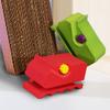 Ferramenta em Forma de Gatinho Impressa em 3D Dispositivo de Corte de Papelão Cortador de Papelão Manual DIY para Arranhadores de Gato Cortador de Tiras de Papelão