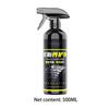 Tire Shine Spray 500ml Tire Brightener with Applicator Sponge Wheel Cleaner for Car Detailing Keep Tires Looking Black and Gloss