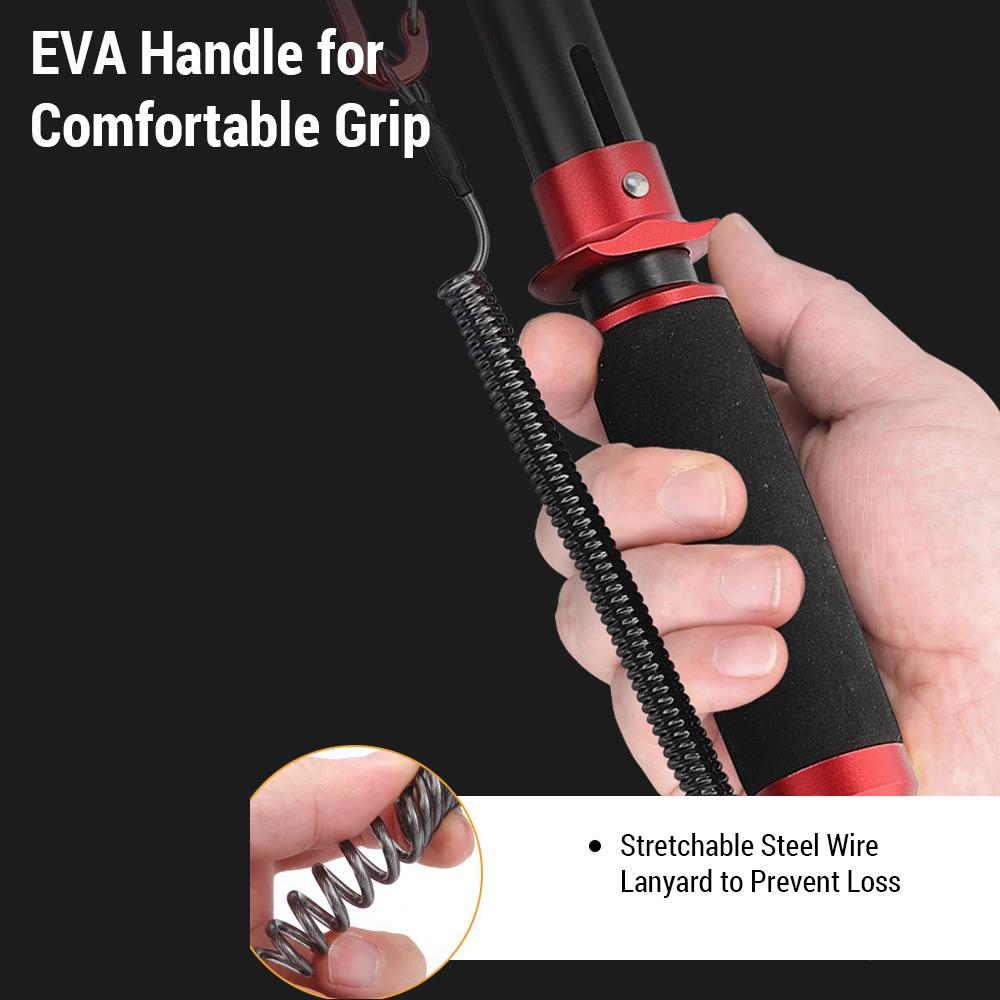 Multifunctional Lengthened Fish Control Device Aluminum Alloy Fish Lip Gripper