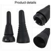 Roof Antenna Rubber Sleeve Kit ABS Black OEM 2108202175 For Mercedes C-Class W202 1993-2000 E-Class W210 1995-2003