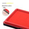 Chenguang Large Square Oil-Based Red Inkpad