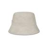 VARZAR VA Studded Vegan Leather Bucket Hat Ivory
