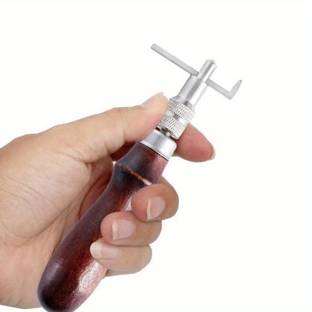 

1 шт. Регулируемый кожаный кромочный канавкорез, насечка, инструмент для создания канавок для кожи своими руками 1PC