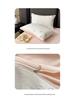 G5Z Light Luxury Embroidery Soft Cotton Bedding Set - Duvet Cover, Fitted Sheet, and Pillowcases.
