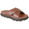 UGG Capitola Cross Slide Sandale Cognac 1153076-COG