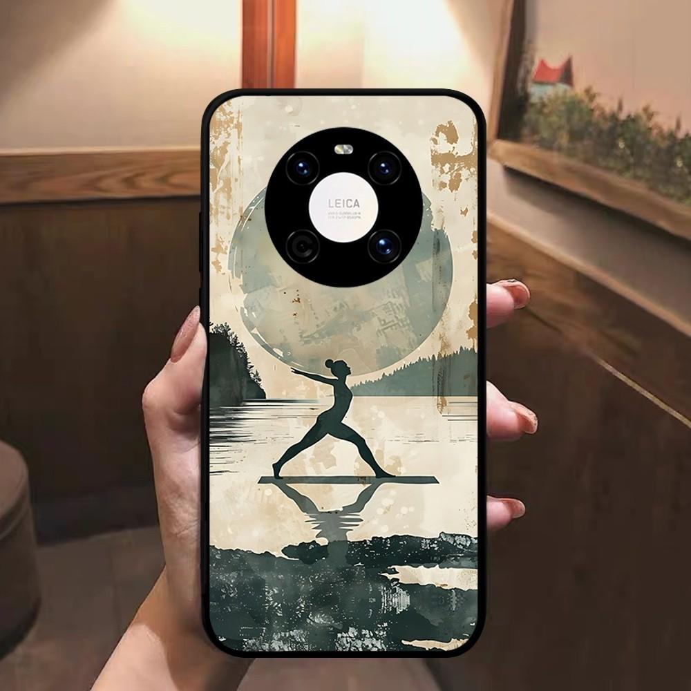 

The Yoga Phone Case For Huawei Mate 10 20 30 40 50 Lite Pro Nova 3 3i 5 6 SE 7 Pro 7SE Huawei Mate 10