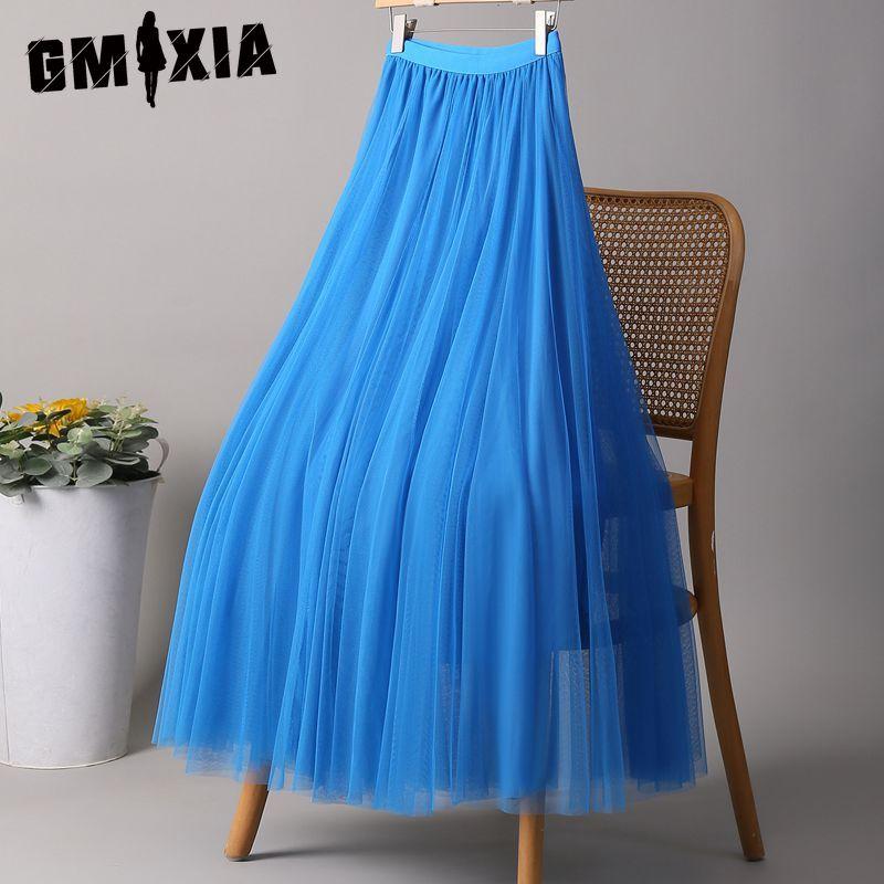 GMXIA 28 Colors Women's Fashion Casual Summer Spring Skirt