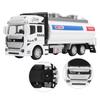 1/48 Scale Water Tanker Truck Vehicle Toy Model, Model Car, High Simulation Pull Back Function for Kids Gift Boys Girls Children