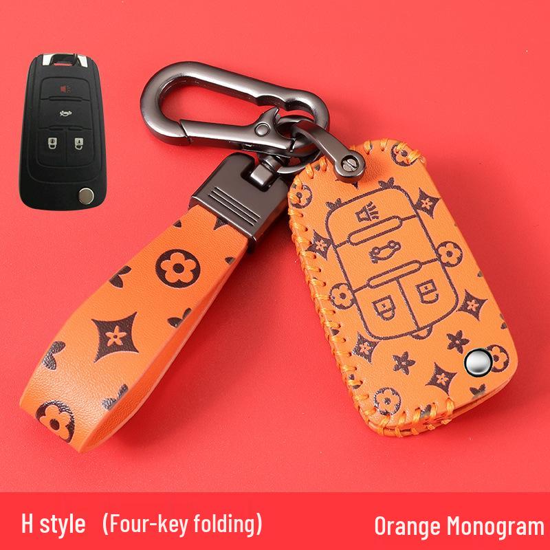 2024 Buick Key Cover for Excelle, Encore, Verano, GL8, GT, LaCrosse & Regal - High-End Model.