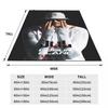 JUL Rapper Blanket Music Album Travel Flannel Throw Blanket Super Soft Couch Chair Sofa Bed Custom Bedspread Birthday Present