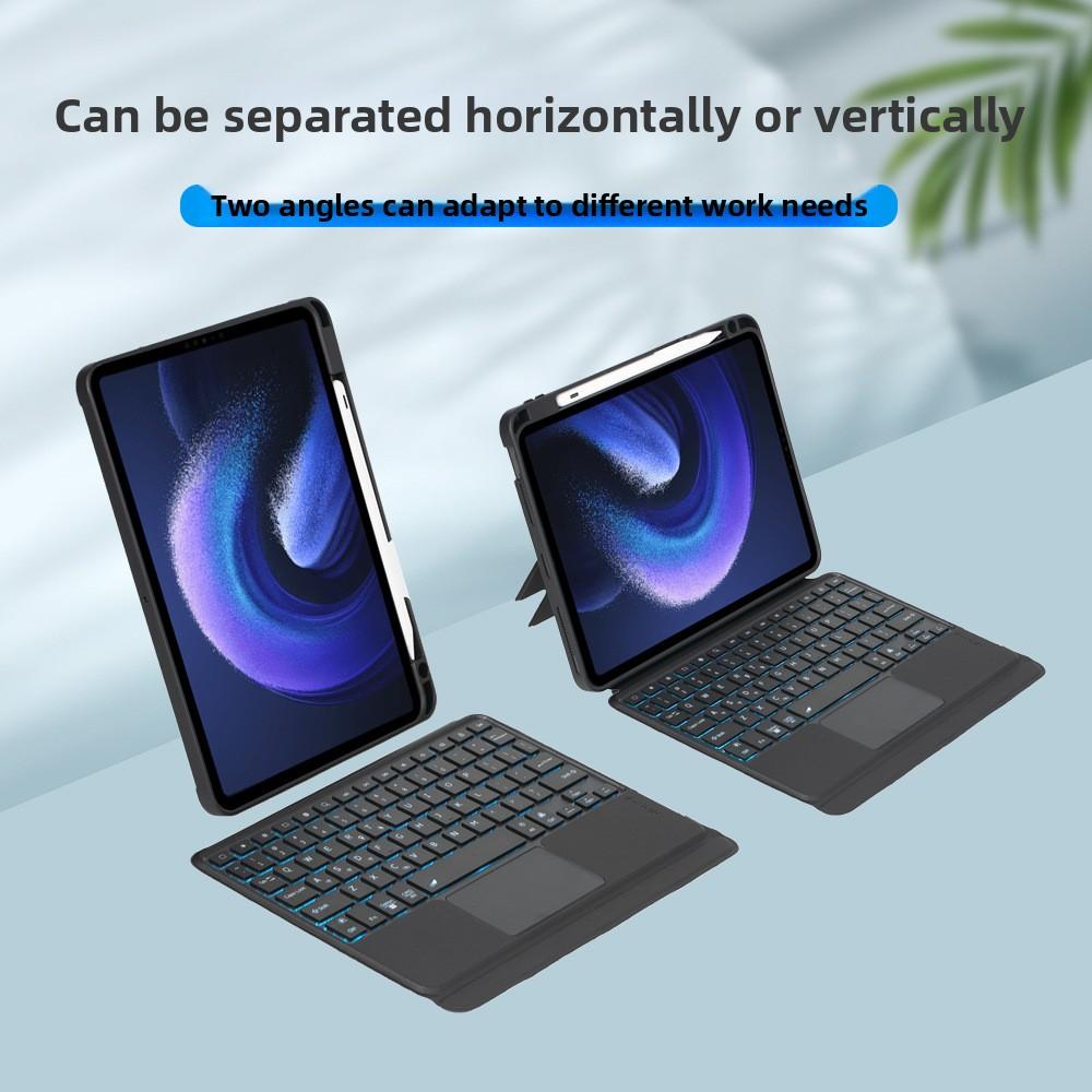 Bluetooth Keyboard Case for Xiaomi Tablet 7 5 6pro Protective Cover with Wireless Backlight