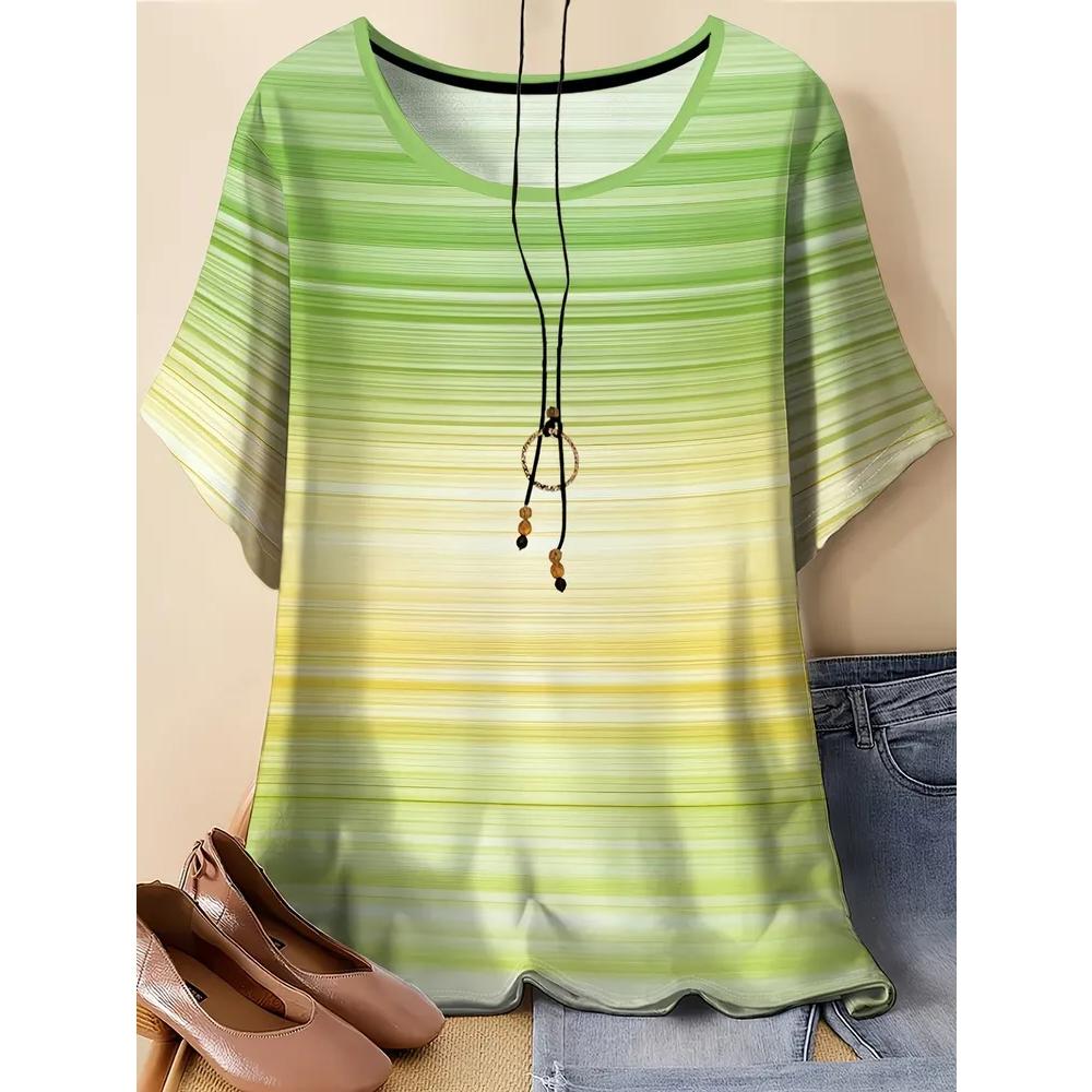 Women's Breathable Versatile Top Casual Loose Short Sleeves Comfortable T-Shirts Women’s