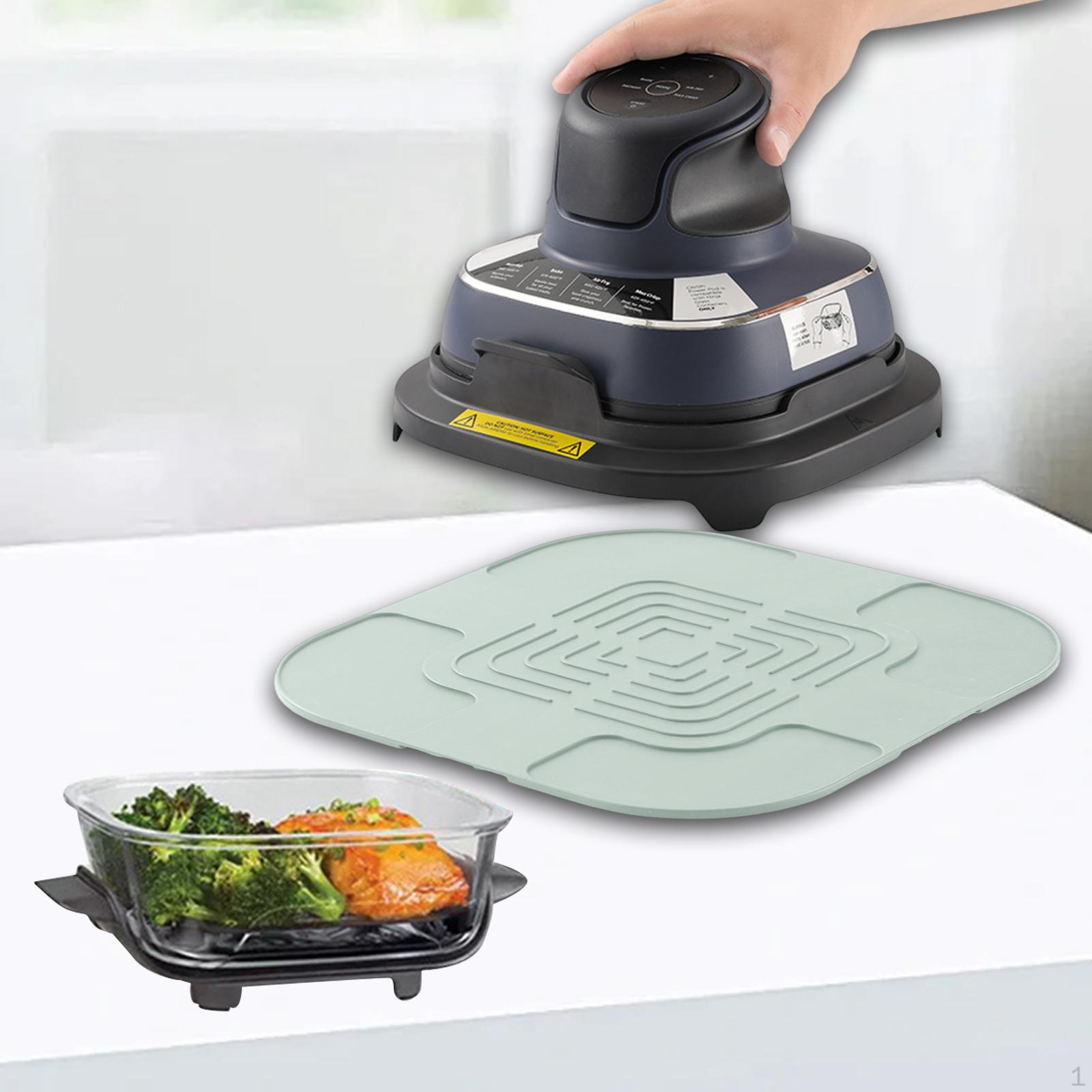 

Air Fryer Accessory Mat, Heat Insulation Silicone Protector 11x11in