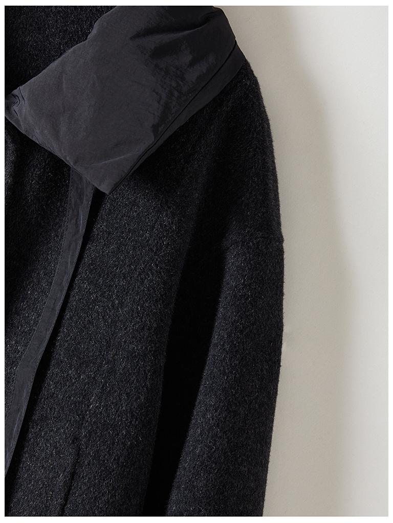 Palton Elegant din Lână Cașmir Dublu-Fețe pentru Femei - Colecția Toamnă/Iarnă 2025