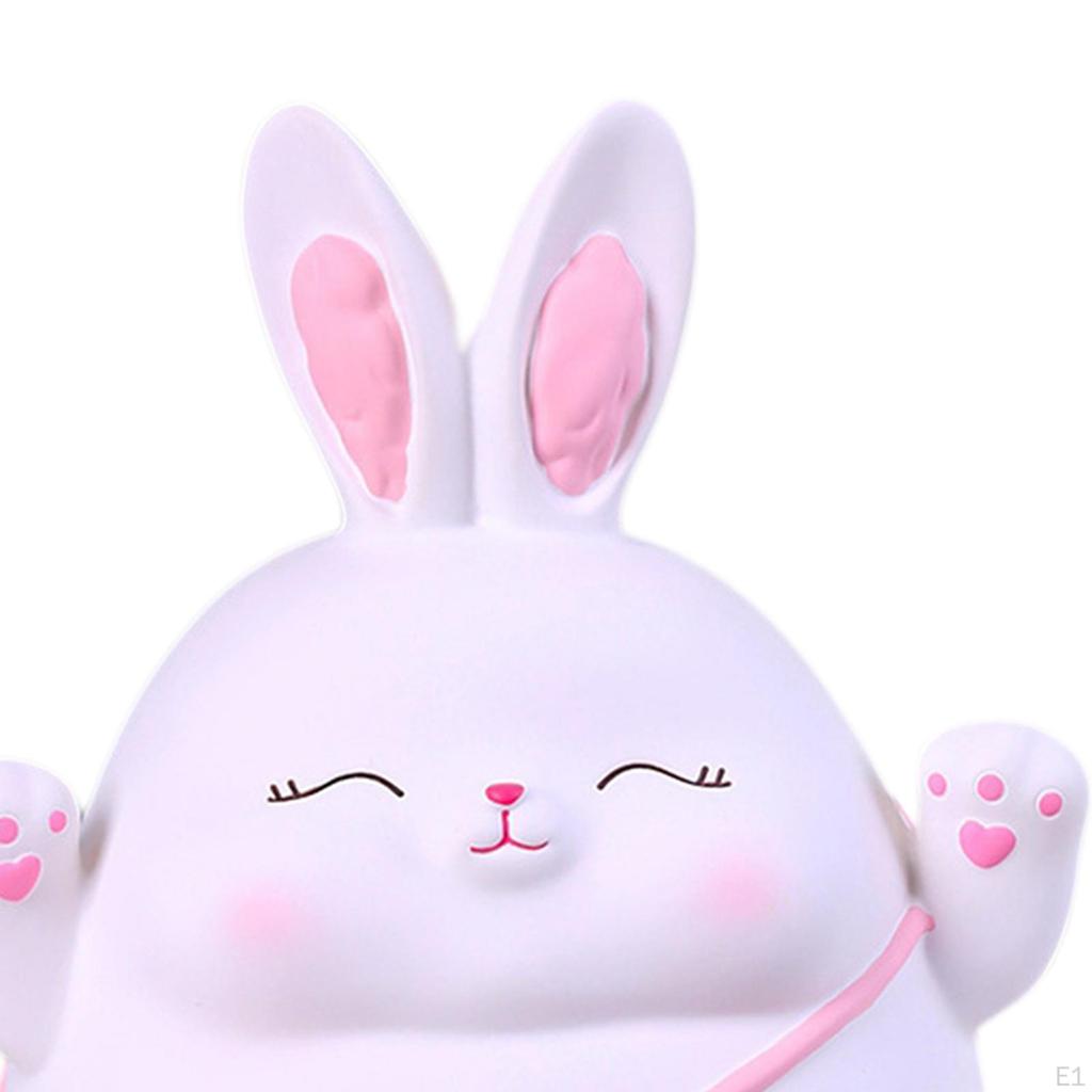 Money Bank Animal Bunny Statue Case for Nursery Toddler
