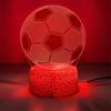 3D Football Lamp Illusion Child LED Night Light Luminous Soccer ball Touch  Nightlight Kids Bedroom Decoration Table Lamp Gifts