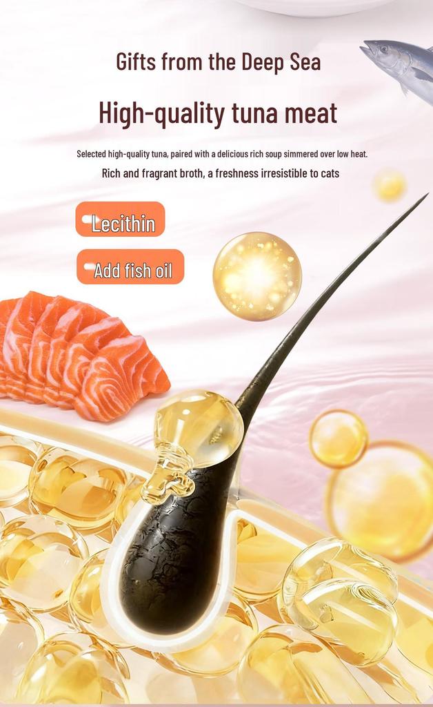 Hydrating Cat Broth Pack: Nutritional Soup for Kittens & Adults