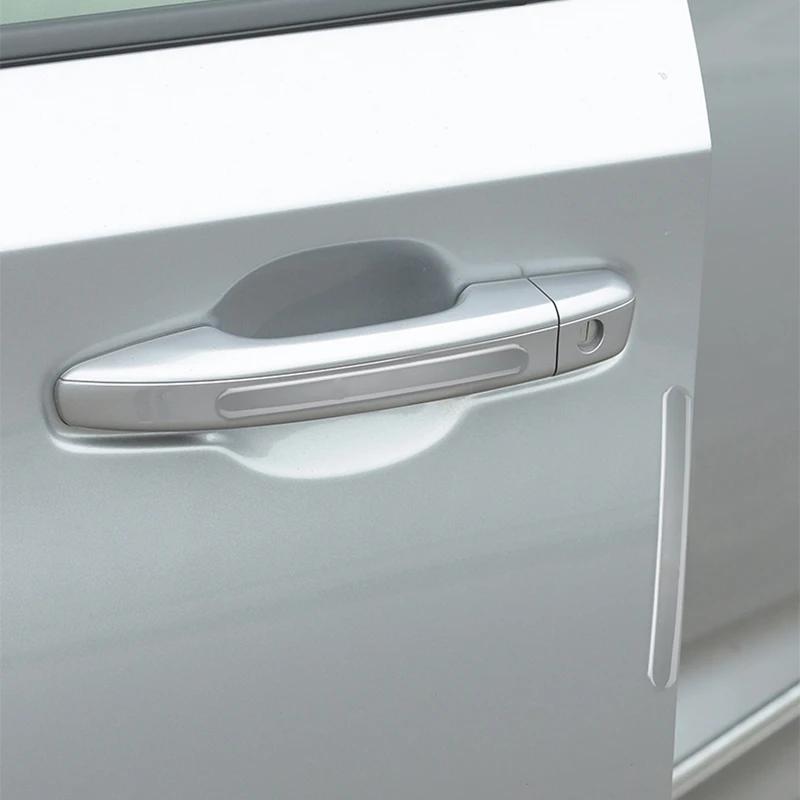 4/6 Stück Auto Türkantenschutz transparent Klebeband Antikollision Kratzfest Karosseriedekorationsleiste Auto Karosserie Stoßstangenleiste