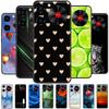 Per ZTE Nubia Custodia Musica Antiurto TPU Silicone Nero Paraurti Cover Per ZTE Nubia Custodie Telefono Musica Carina Cover Posteriore Fundas Capa