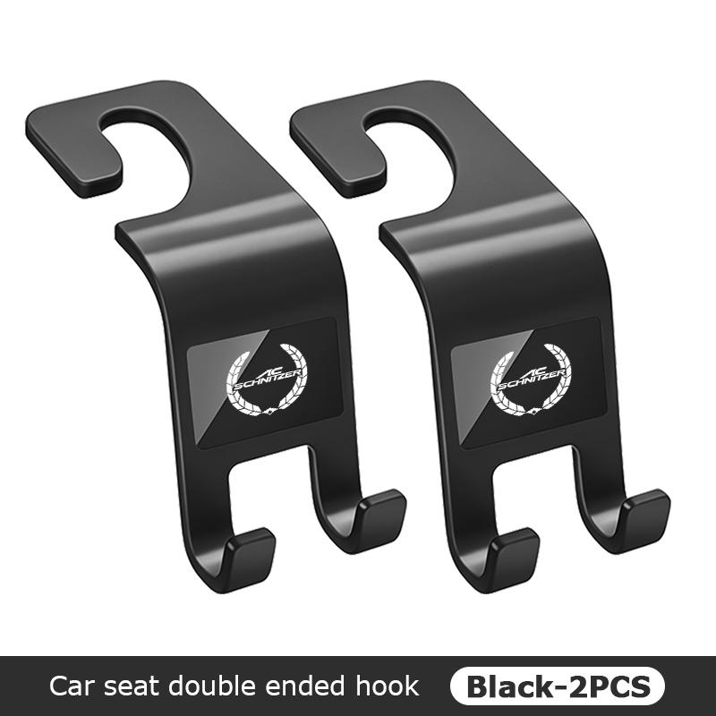 Car Headrest Hook Rear Seat Hanging Dual Hook Hanger Tool Accessories For BMW Performance M Alpina E71 E83 F30 M6 F01 F20 X1 X2 VFHJQ1
