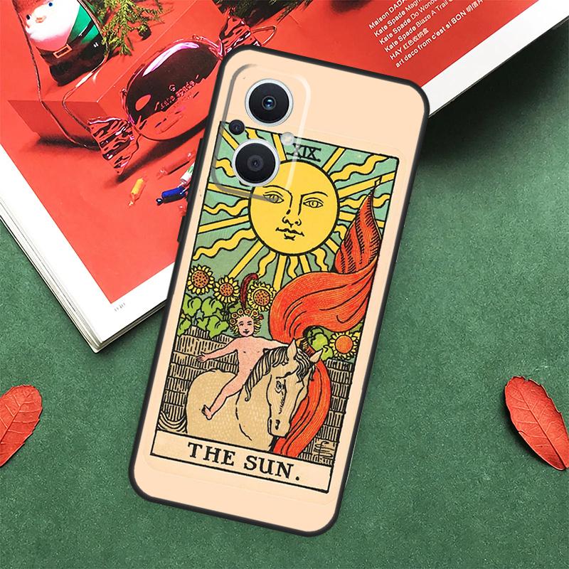 

The SUN Tarot card Case For OPPO Reno 10 Pro 8T 4Z 5Z 4 5 6 7 8 Lite OPPO Find X5 X6 Pro X3 Neo X2 Lite Cover OPPO Find X2 Neo