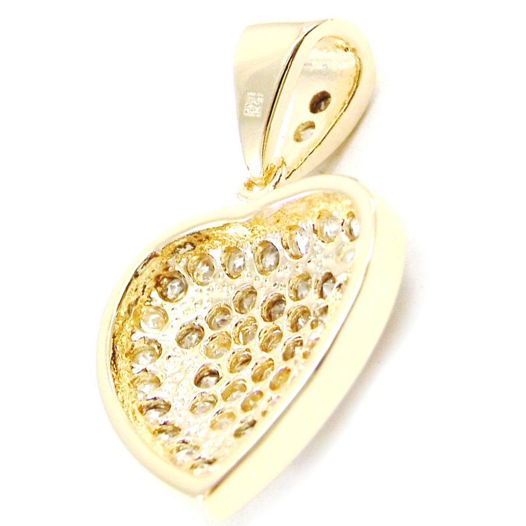 Les TréSors De Lily [I4041] – PríVesok „Love Divine“ PozláTený Bielym Zlatom Zlatá-image