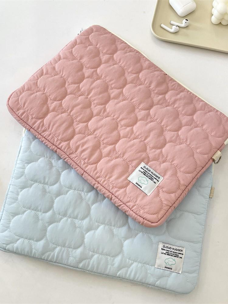 Korean Cloud Embroidery iPad & Laptop Bag (11/13/15 Inch)