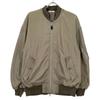 SCENTOF 21-020-586-3040-3-0 MA-1 Rayon Cotton Blouson Jacket Not Written khakiUsed