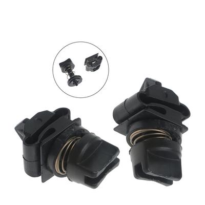 2x Hintere Anhängerkupplung Blende Befestigungsclips Halter für Jeep Grand Cherokee 2012-2020