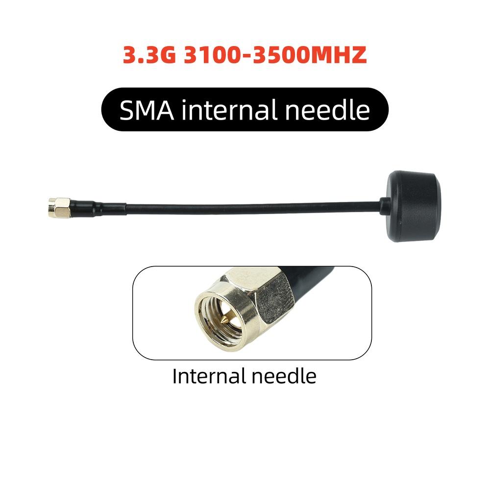 High Power RHCP Antenna SMA Inner Pin Hole Connector ABS Shell 360 Degree Full Coverage FPV Drone Aeromodel Accessory