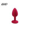 Butt Plug Anal Waterproof Rhinestone Design 3 Colors Sex Toy for Couples