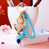 Lovely Fashion Fox Purse Bag Rhinestone Charm Pendant Gift Keyfob Bag Charm