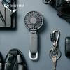 RHYTHM Ultra-Quiet Portable USB Rechargeable Handheld & Neck Fan